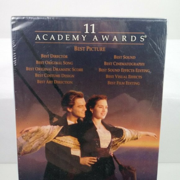 Titanic Digitally Remastered VHS, 2-Tape Set) Sealed New James Cameron - Picture 6 of 11
